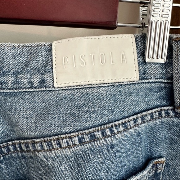 PISTOLA Presley Straight Ankle Jean - High Rise - Picture 6 of 9